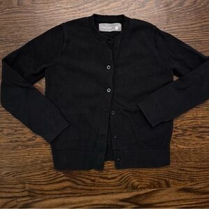 Primary Black Cardigan Size 6-7